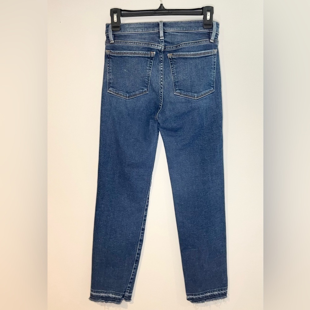 Frame Denim Le Nouveau Straight Jeans in Granby Size 24 - Picture 4 of 7
